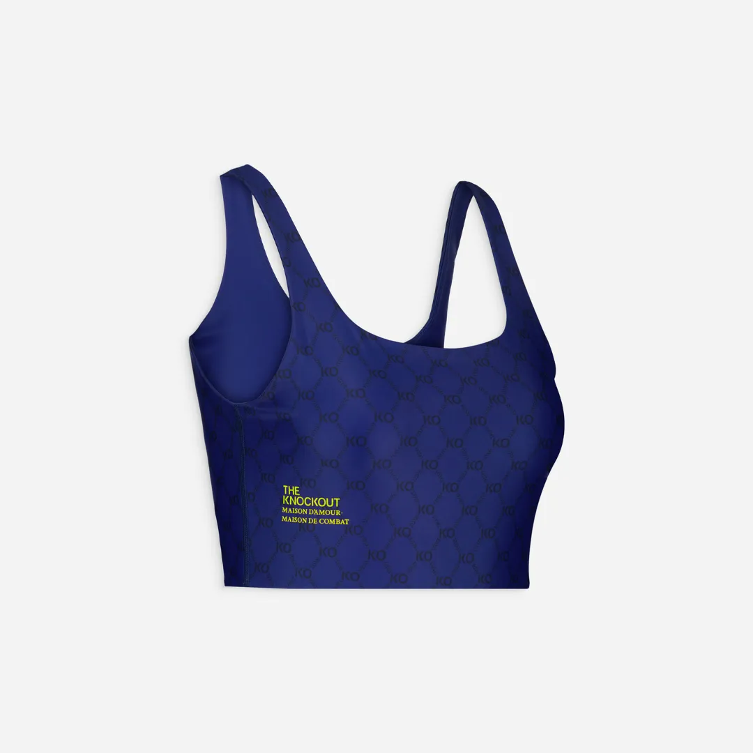 Koko Sports Bra in Night Blue