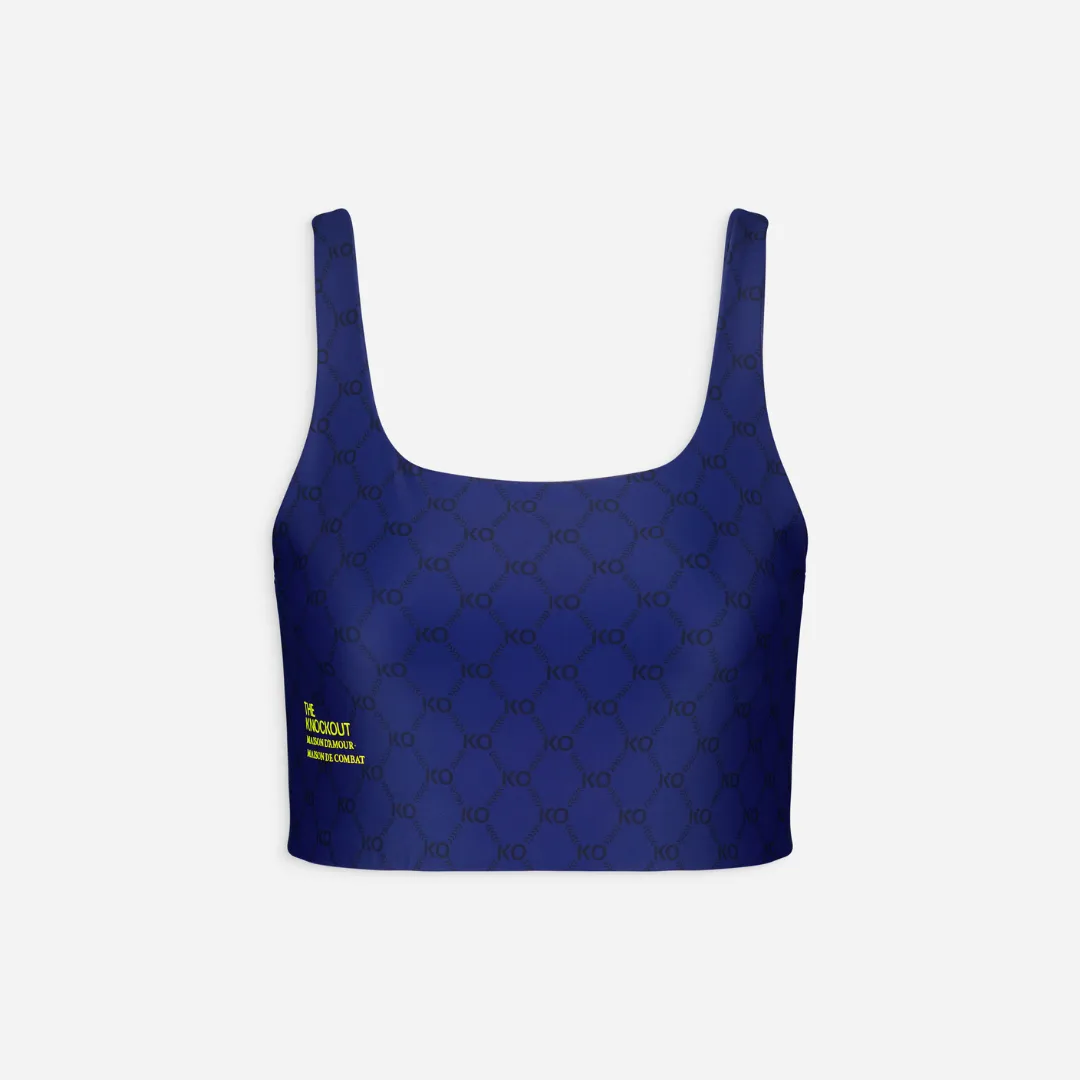 Koko Sports Bra in Night Blue