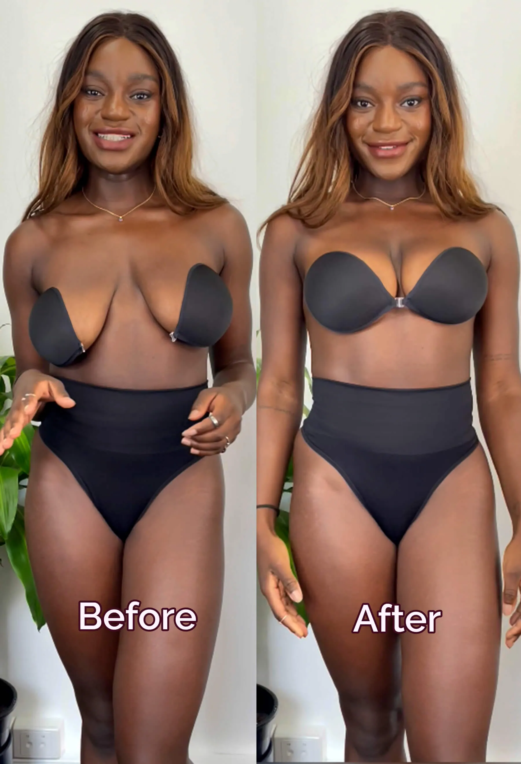 Lightweight Adhesive Bra