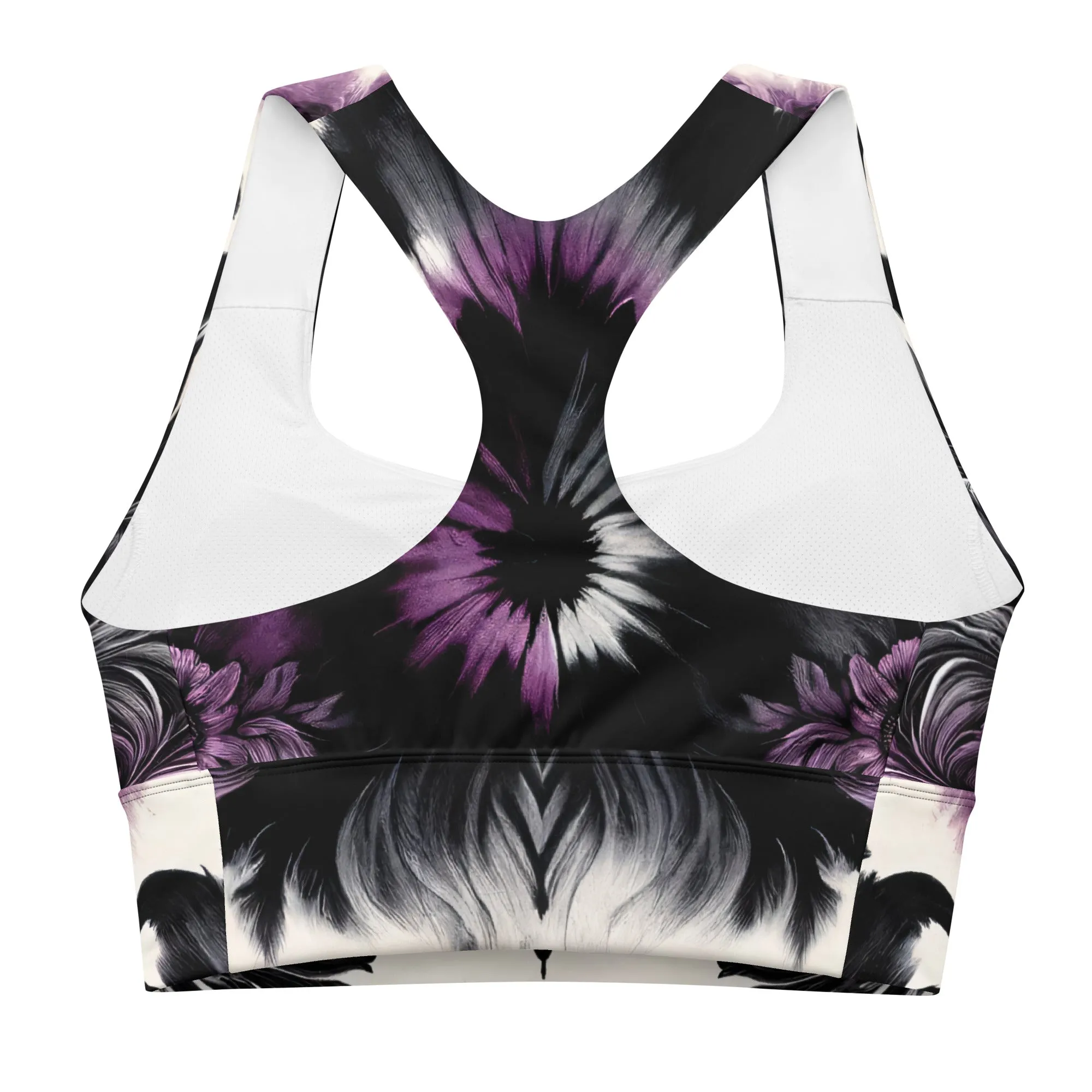 Longline Sports Bra Nightshade Pulse