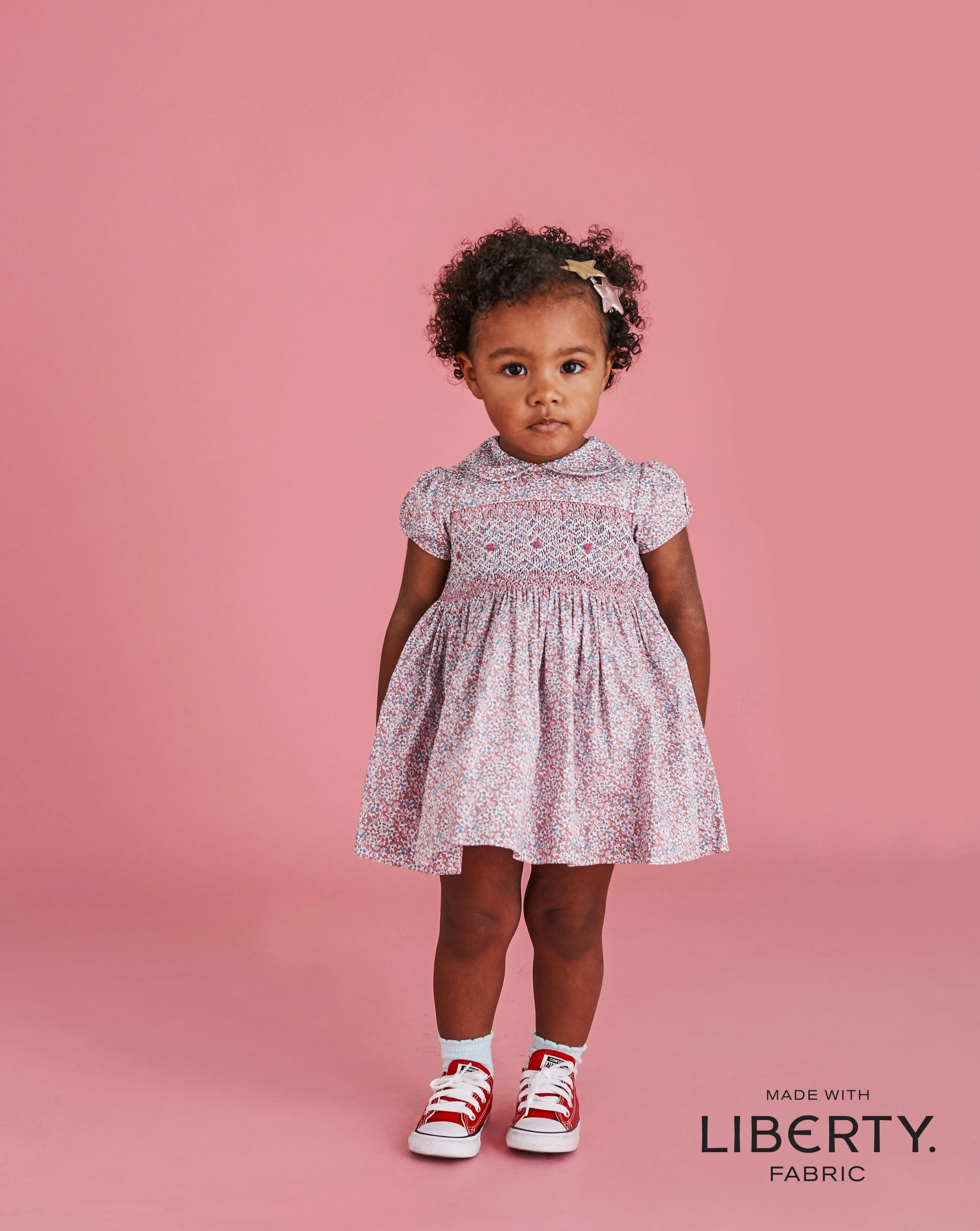 Made With Liberty Fabric: Baby Dress - Nicole