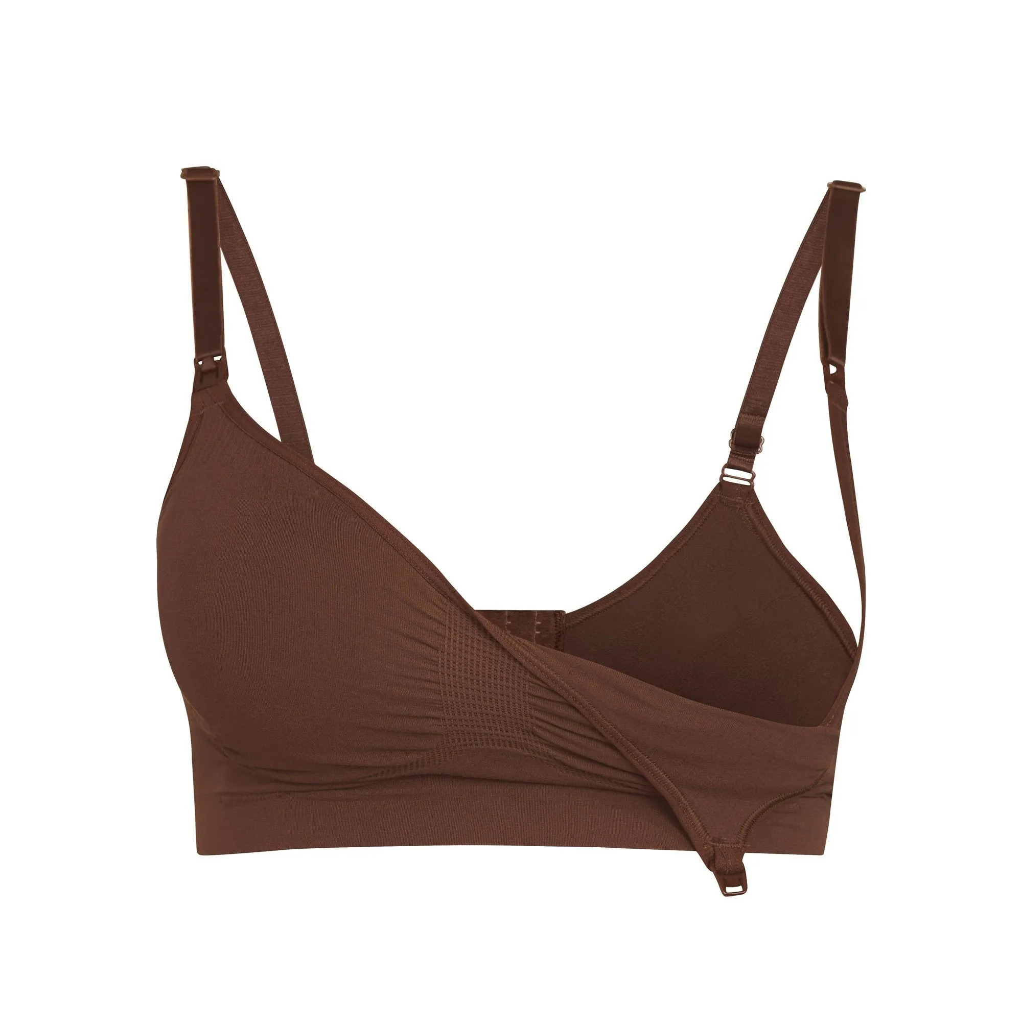 MATERNITY NURSING SCULPTING BRA | COCOA