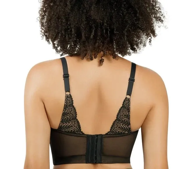 Mia Lace Bralette In Black - Parfait