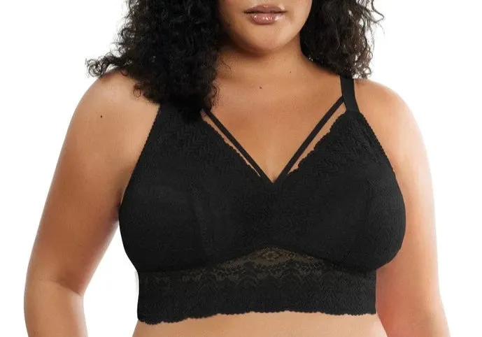 Mia Lace Bralette In Black - Parfait