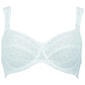 Miss Cotton Pearl White Underwired Nursing Bra - Anita