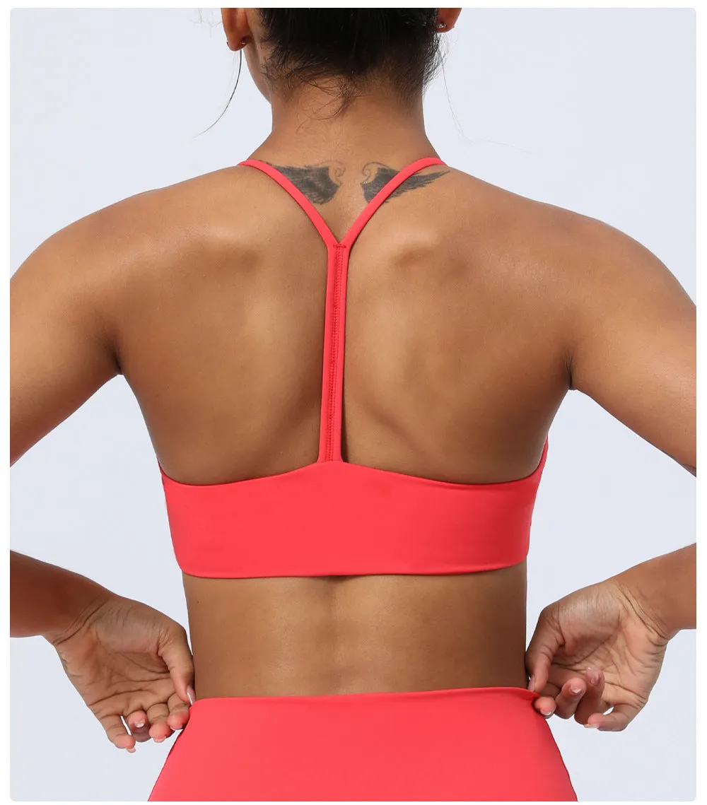 Movement Fitness Push-up Yoga Sports Bra