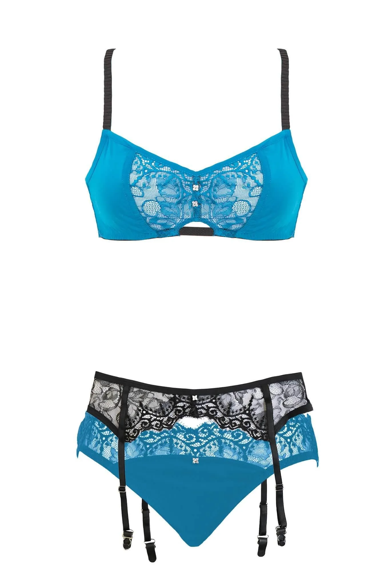 Natalia Blue Allure Lingerie Set