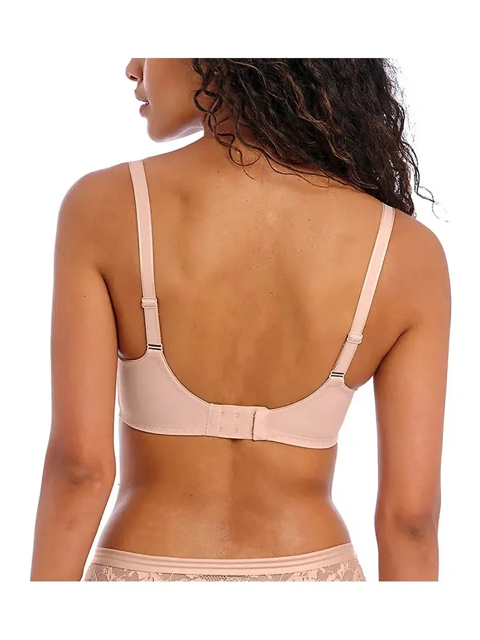 Natural Beige Offbeat Side Support Bra