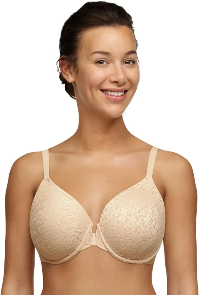 Norah Front Closure Bra In Rose - Chantelle