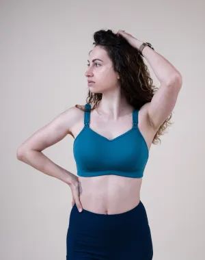 Nursing Sports Bra - Ultimate Bra Teal