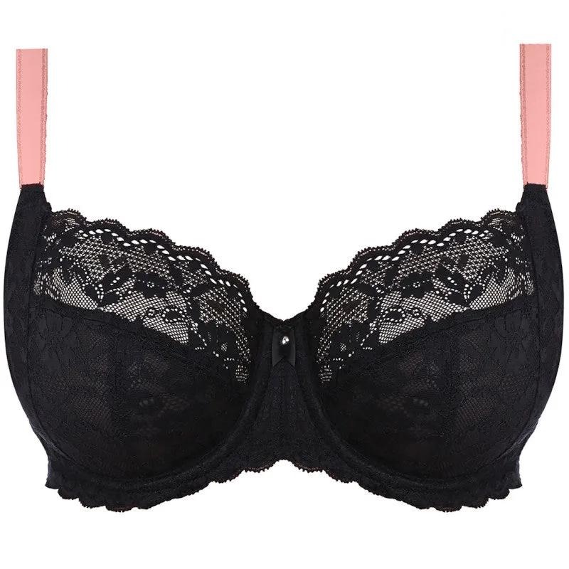 Offbeat Side Support Bra Black - Freya