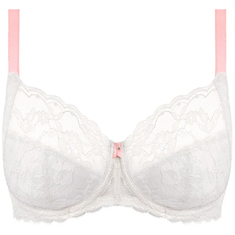 Offbeat Side Support Bra White - Freya