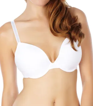 Panache Superbra Porcelain Underwire Moulded Plunge Bra, White