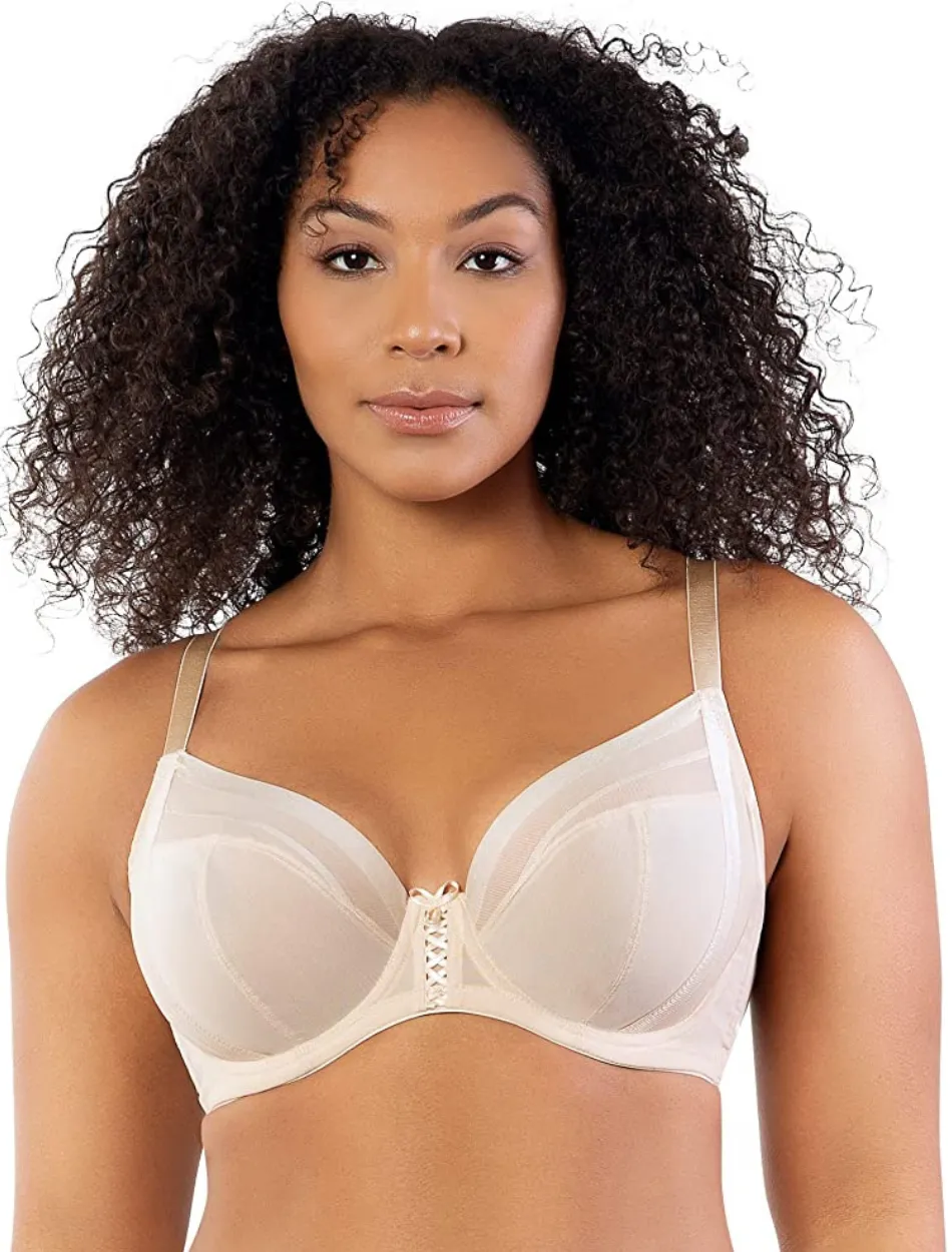 Parfait Shea Plunge Bra Underwired Unlined Bra, Bare | Beige Parfait Plunge Bra