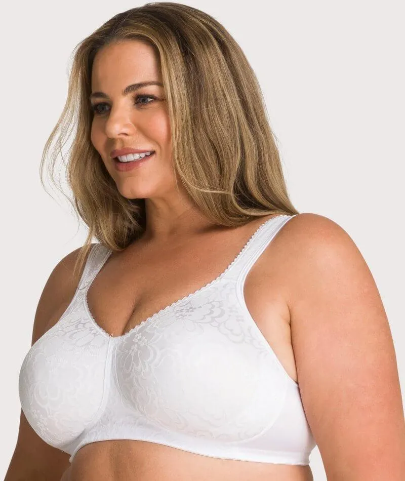 Playtex 18 Hour Ultimate Lift & Support Wire-Free Bra - White