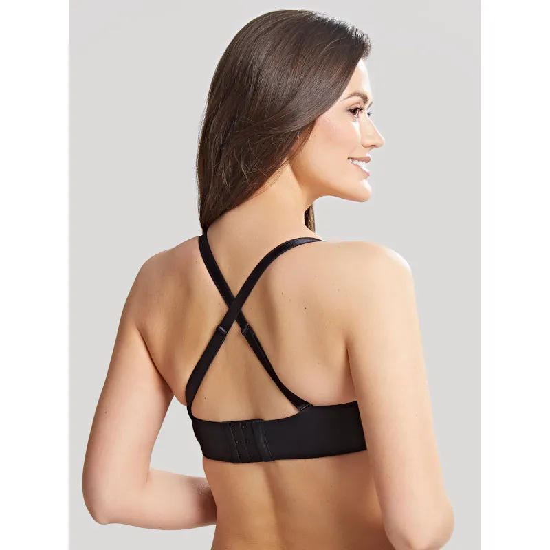 Porcelain Elan Strapless Bra Black - Panache