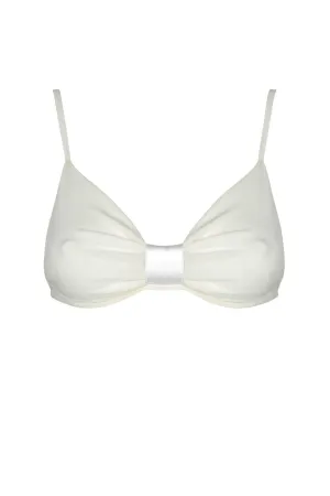 Pure Silk Chiffon Bra