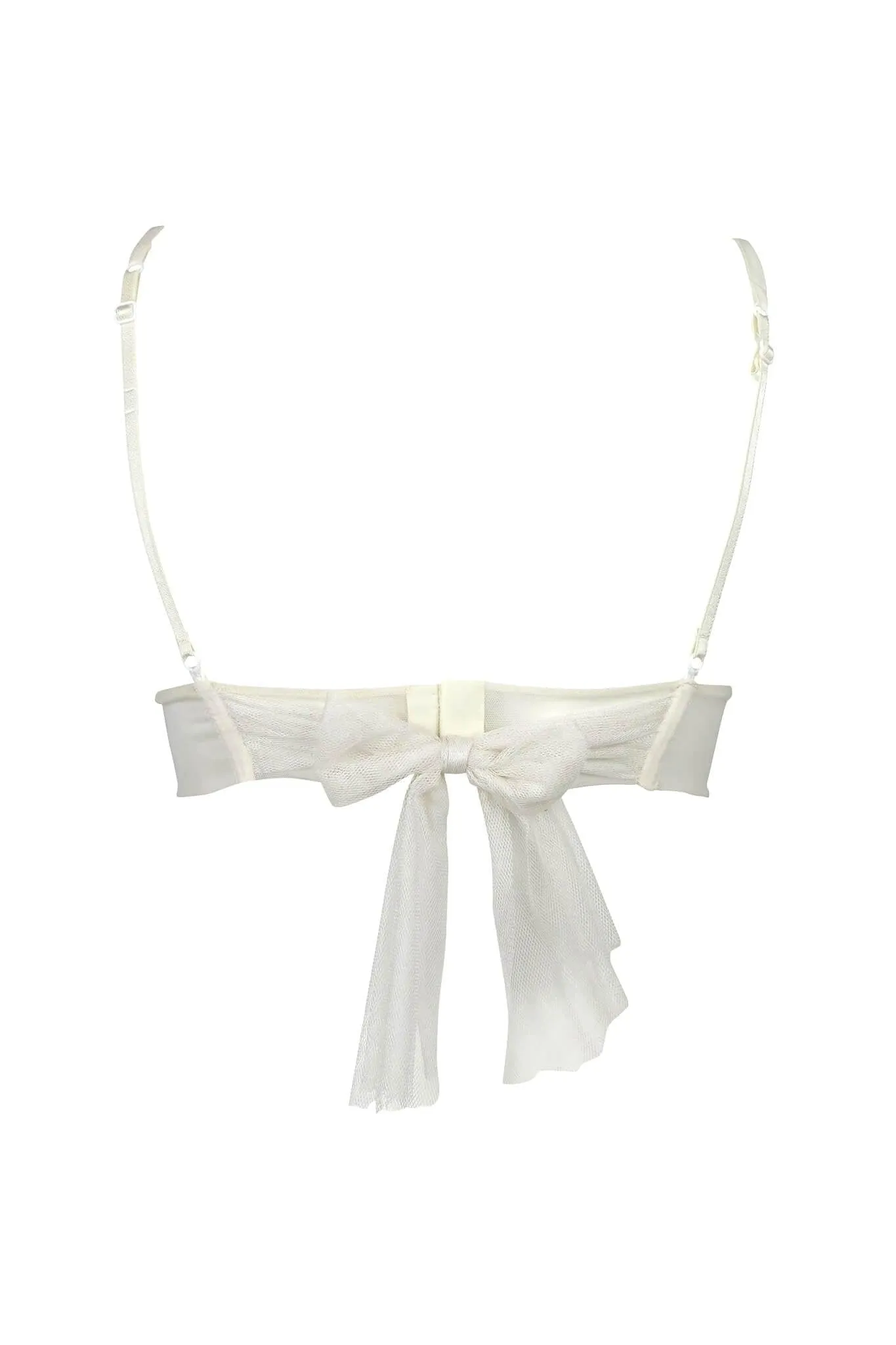 Pure Silk Chiffon Bra