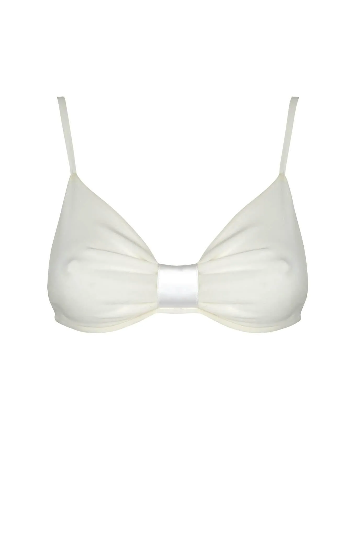 Pure Silk Chiffon Bra