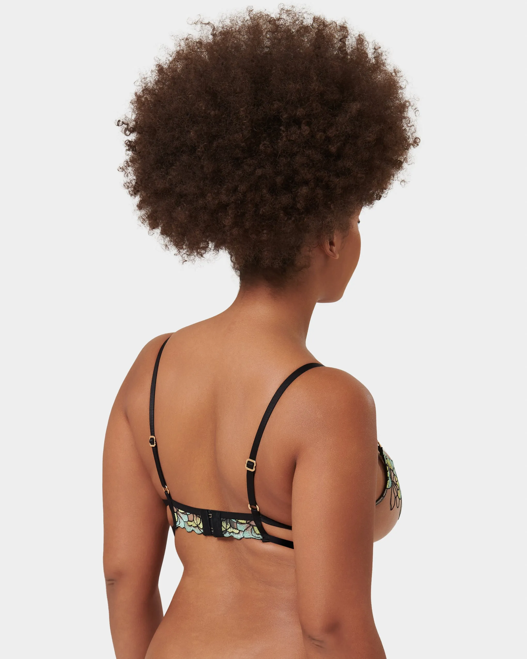 Serena Wired Bra Mint/Lemon/Black