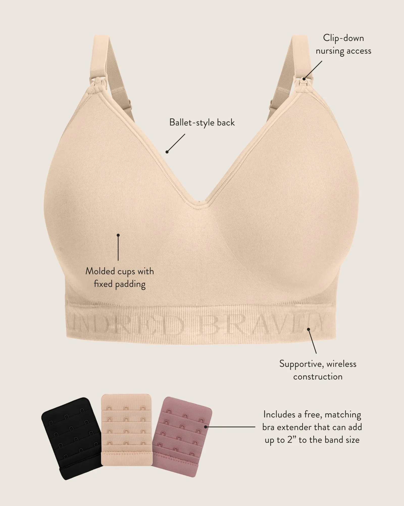 Signature Sublime® Contour Maternity & Nursing Bra | Twilight