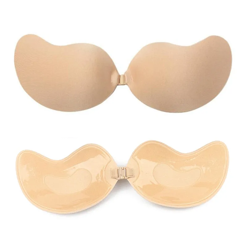 Silicone Chest Stickers Lift Up Bra Self Adhesive Bra Invisible Cover Bra Pad Sexy Strapless Breast Petals