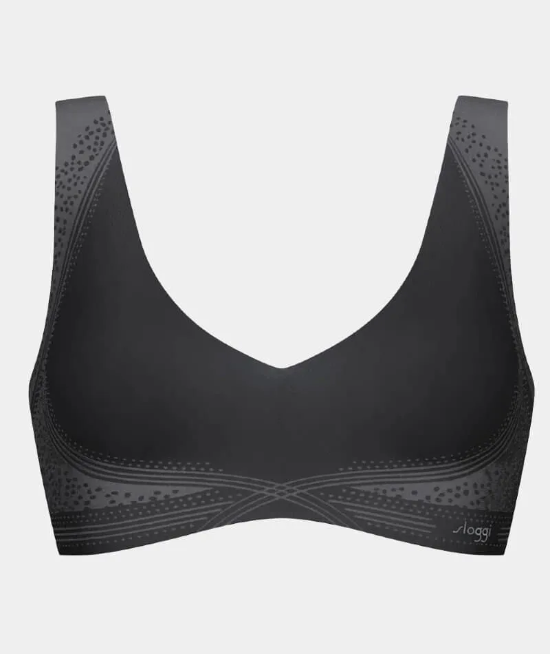 Sloggi ZERO Feel Wire-free Bra - Black