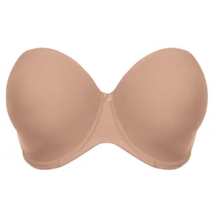 Smooth Moulded Strapless Bra Sahara Nude - Elomi