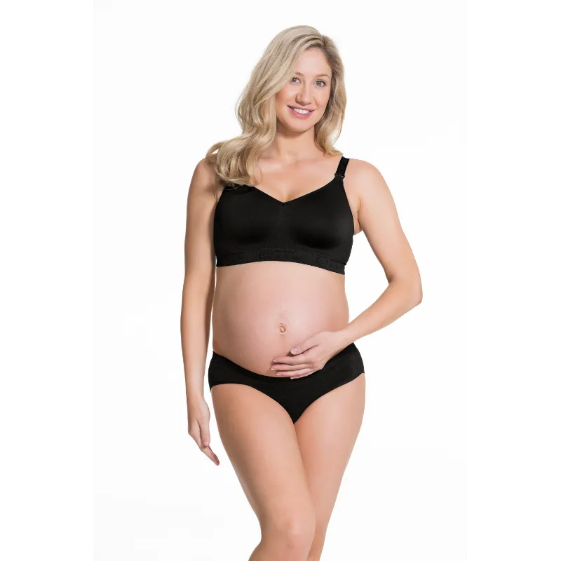 Sugar Candy Nursing Maternity Bralette Black - Cake