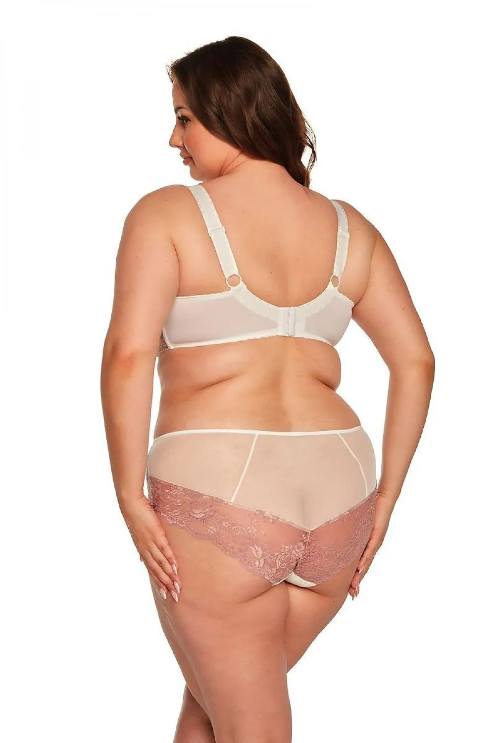 TEEK - Pink Sheer Lace Gala Panties