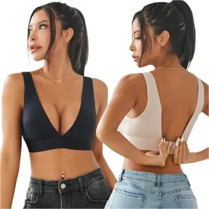 TEEK - V-Neck Push Up Active Bras