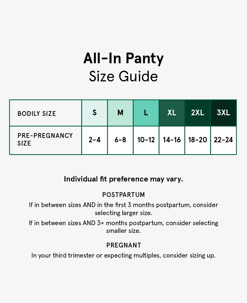 The All-In Panty: 3-Pack