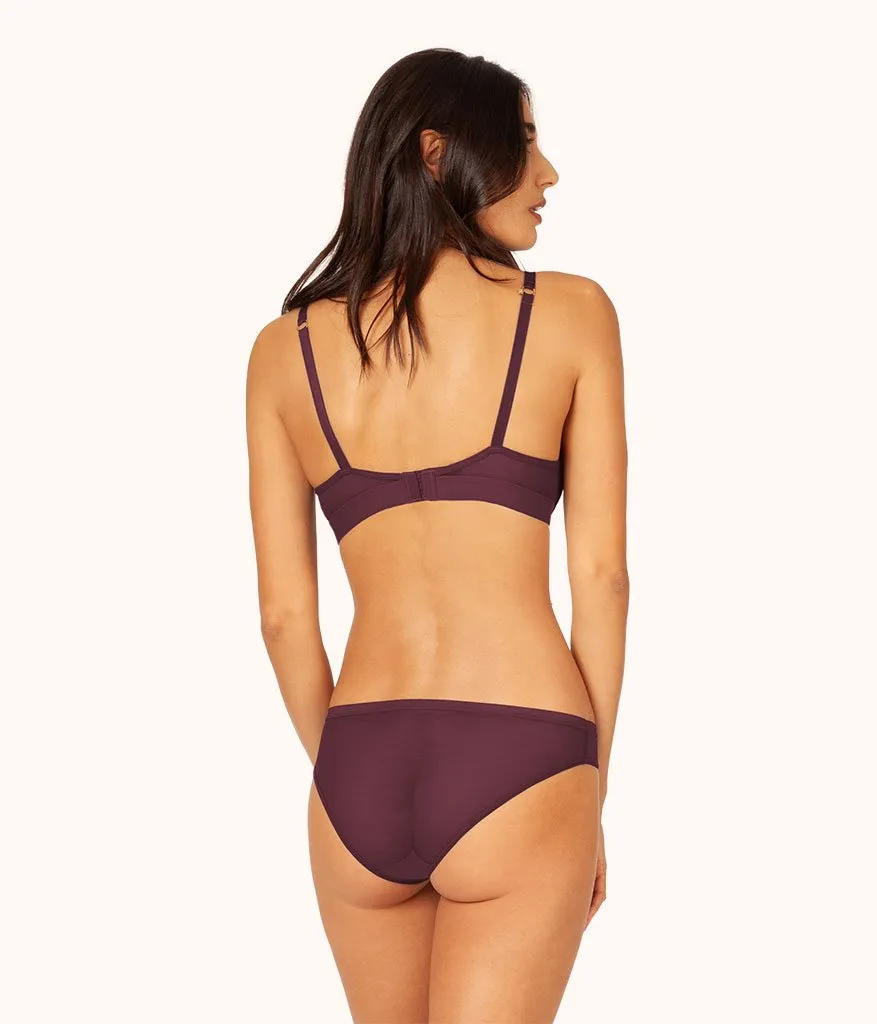 The No-Wire Push-Up: Plum