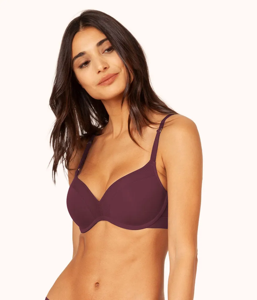 The No-Wire Push-Up: Plum