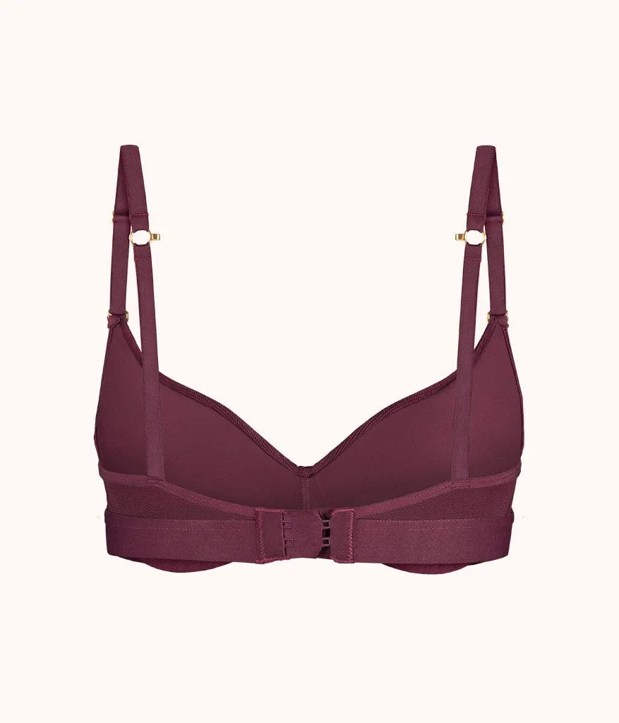 The No-Wire Push-Up: Plum