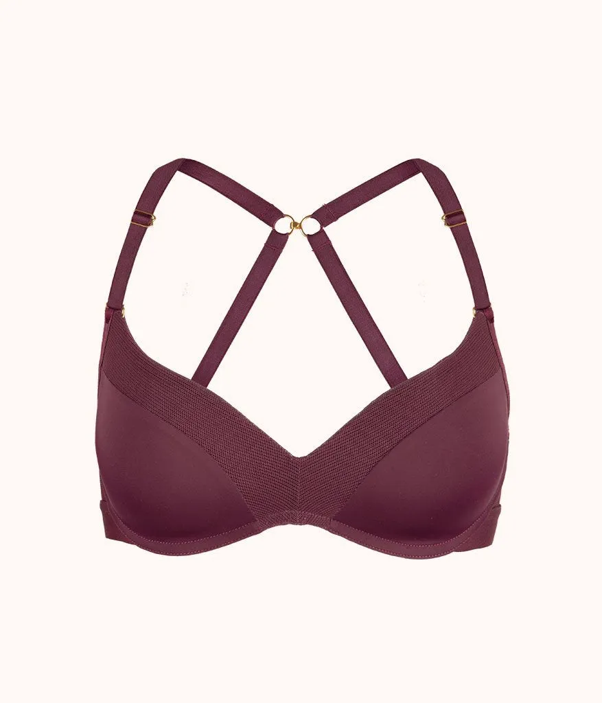 The No-Wire Push-Up: Plum