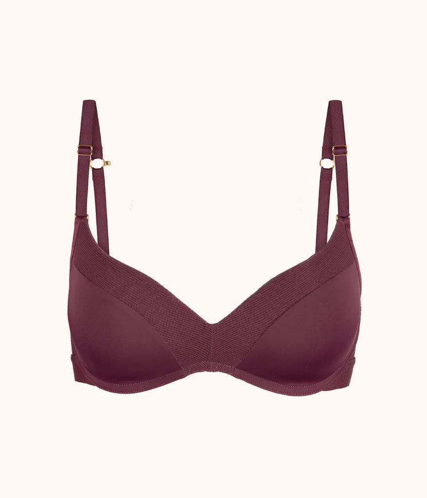 The No-Wire Push-Up: Plum