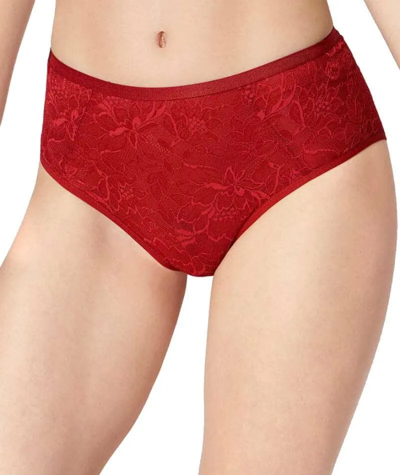 Triumph Amourette Charm High-Cut Maxi Brief - Spicy Red