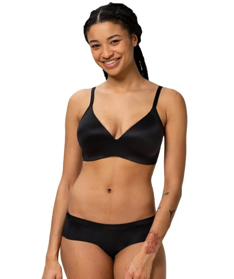 Triumph Body Make-up Soft Touch Padded Wire-free Bra - Black