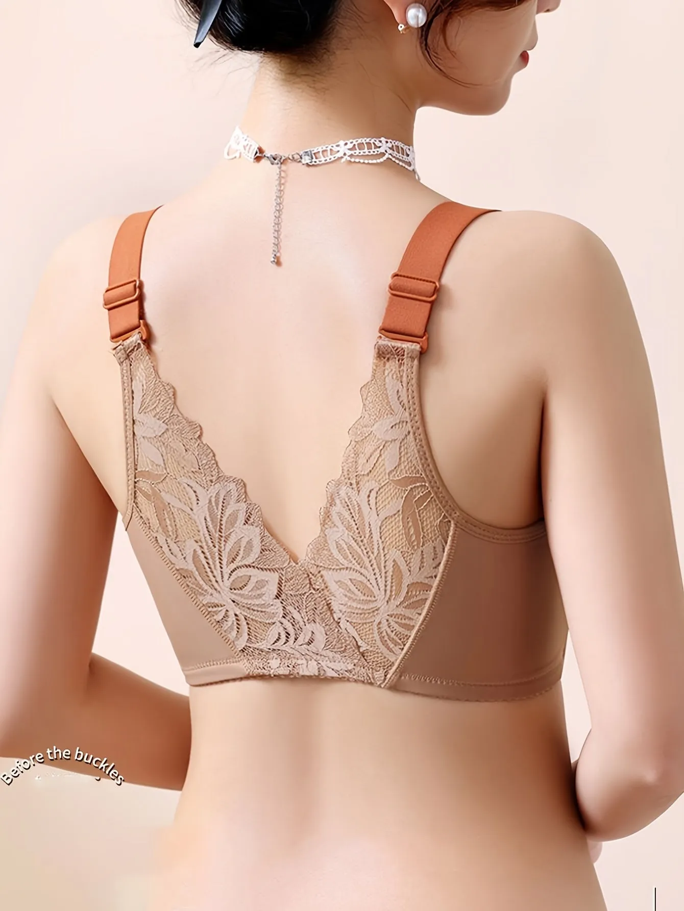 Ultimate Comfort Front Buckle Wireless Push Up Bra