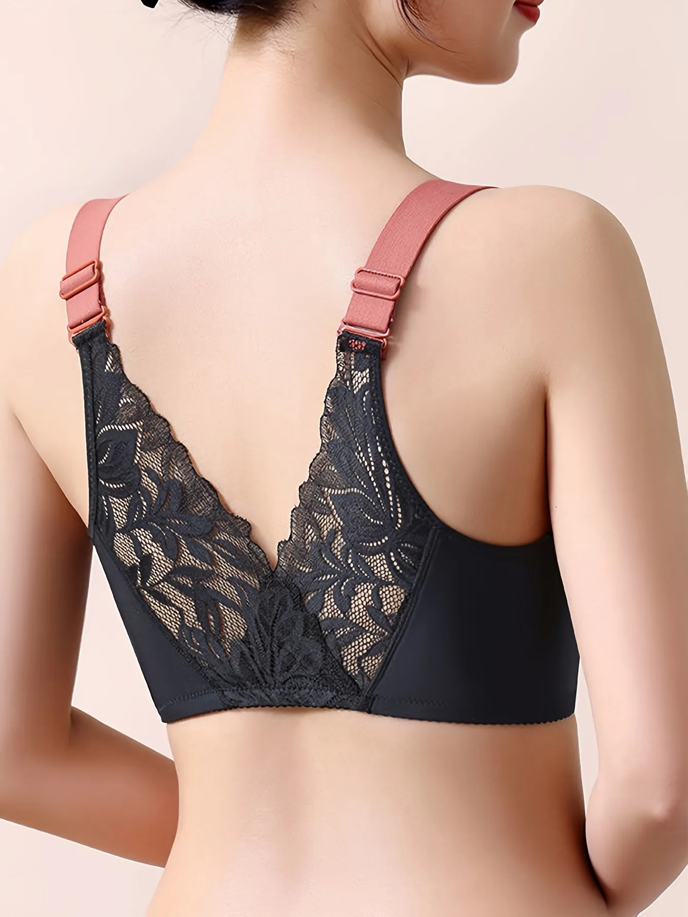 Ultimate Comfort Front Buckle Wireless Push Up Bra