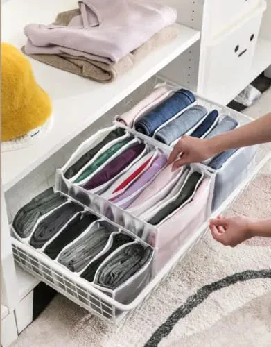 Wardrobe Drawer Dividers For Legging T-Shirt Underwear