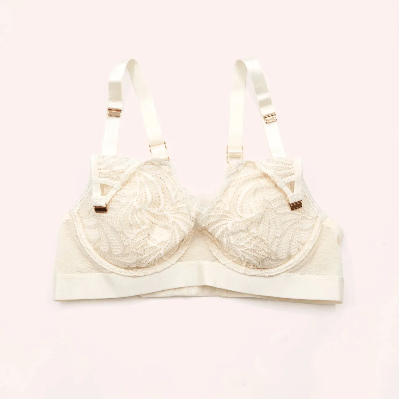 Warrior Plunge Contour Nursing Bra - Ivory