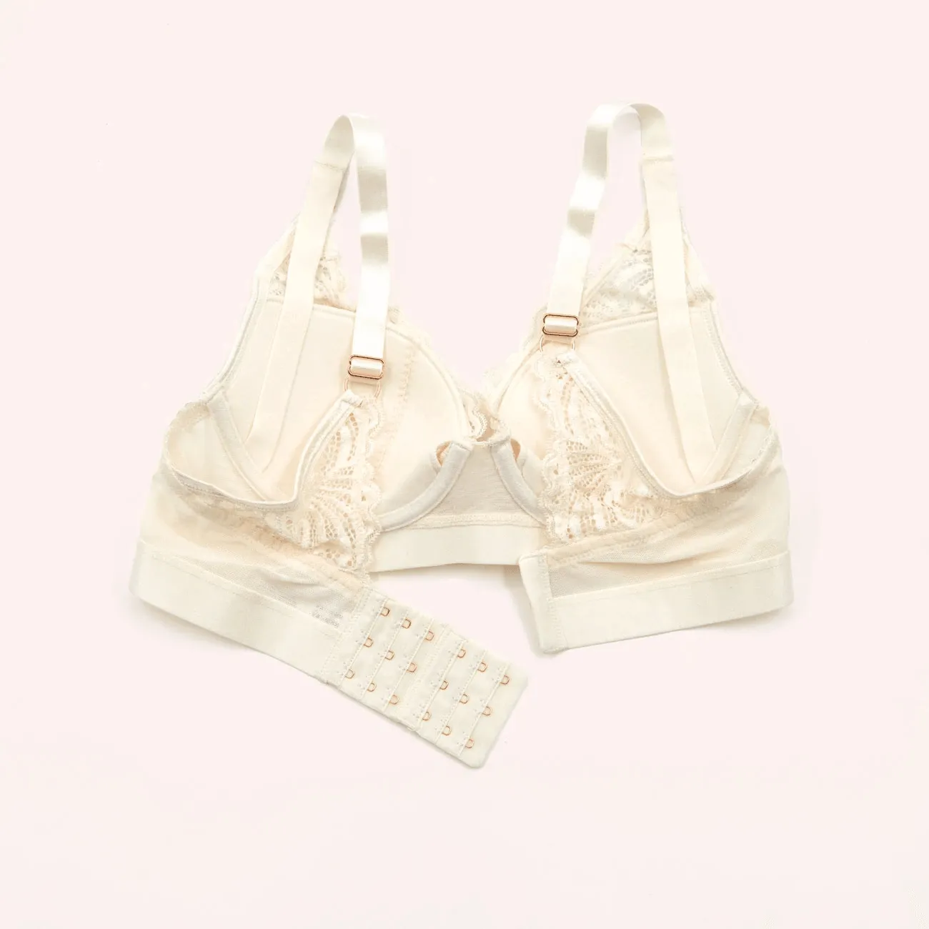 Warrior Plunge Contour Nursing Bra - Ivory