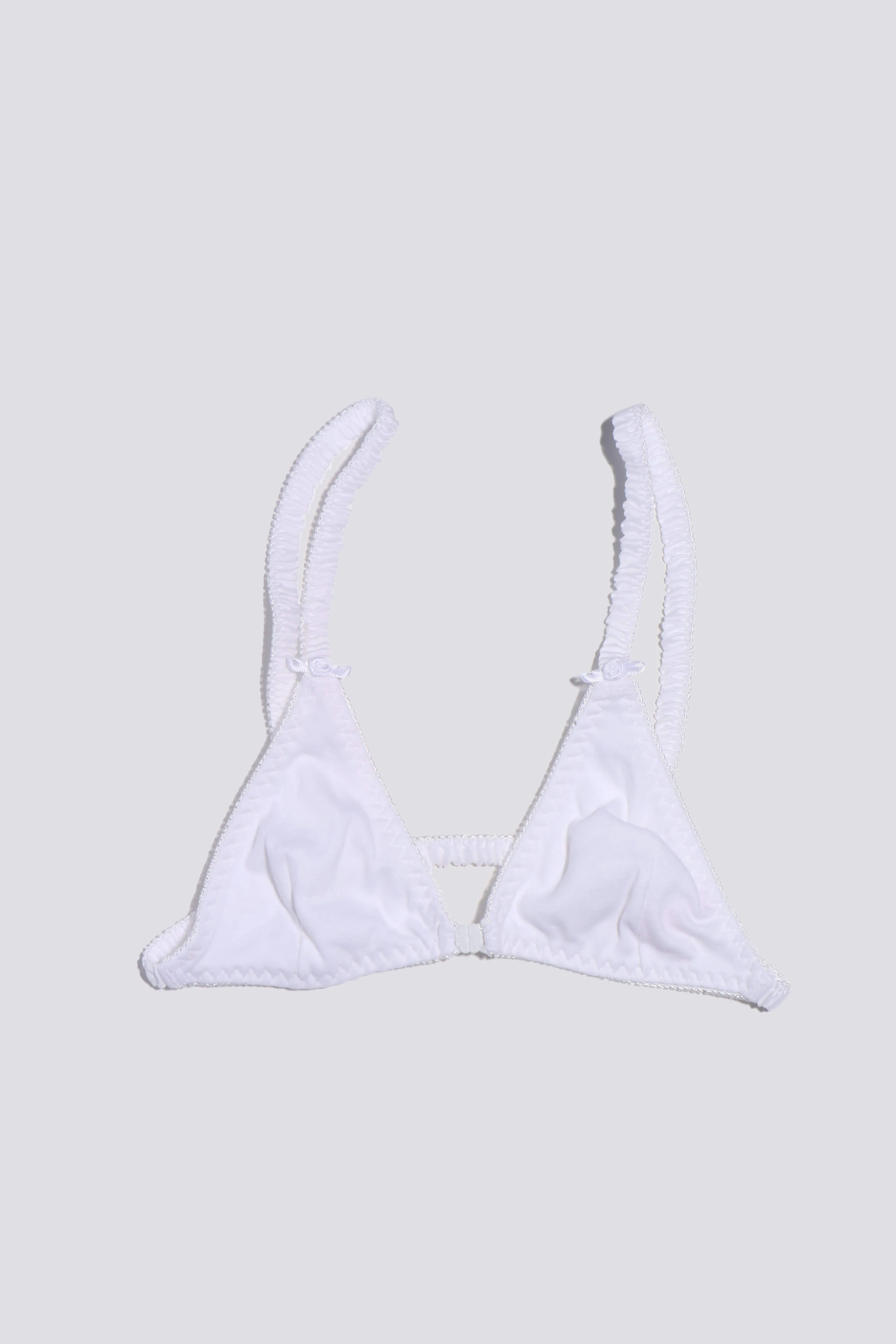 White Romance Bra