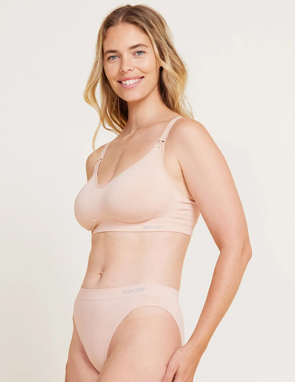 Wireless Maternity Bra - Shell