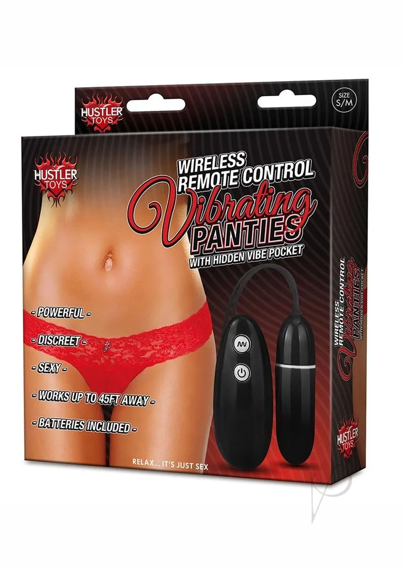 Wireless Remote Vibe Panty Sm Red(disc)