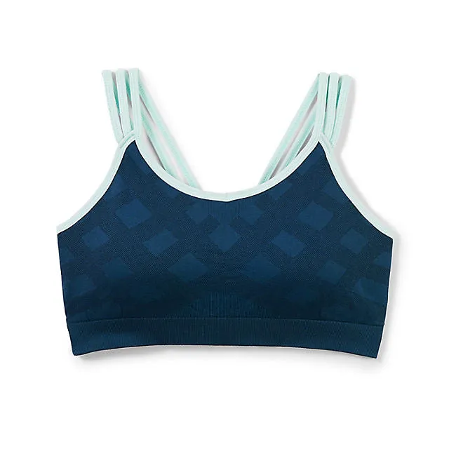 Women's Merino Sport Seamless Strappy Bra