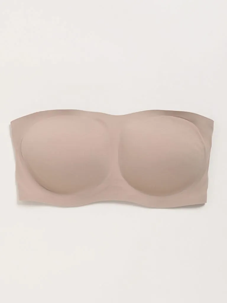 Wunderlove Nude Strapless Invisible Bra